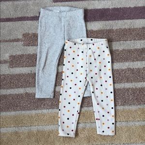 Bundle of Two Old Navy Warm Tights Leggings Fleece